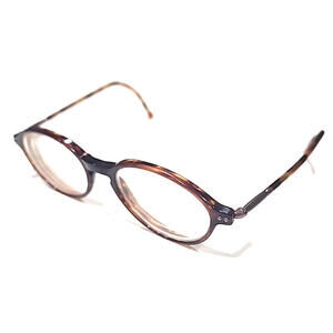 Giorgio Armani 357 174 Tortoise Brown Round Eyeglasses Frame 49-18 140